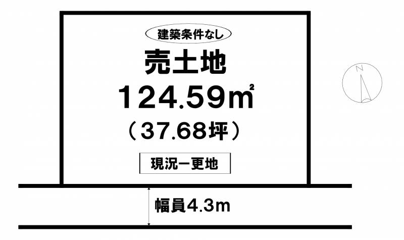 松山市清住  の区画図