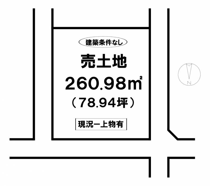 松山市余戸南  の区画図