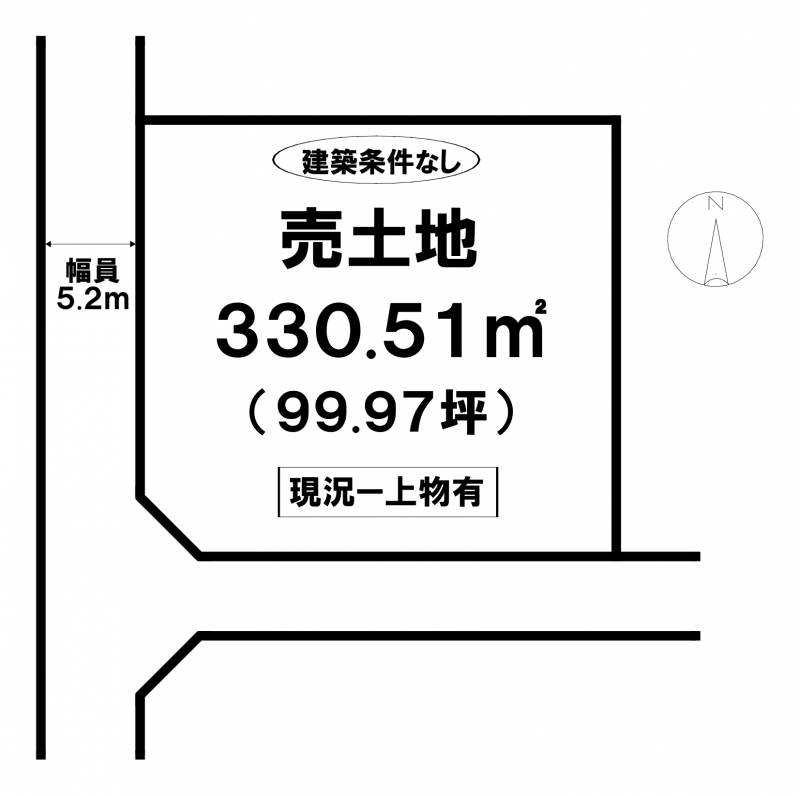 松山市土居田町  の区画図