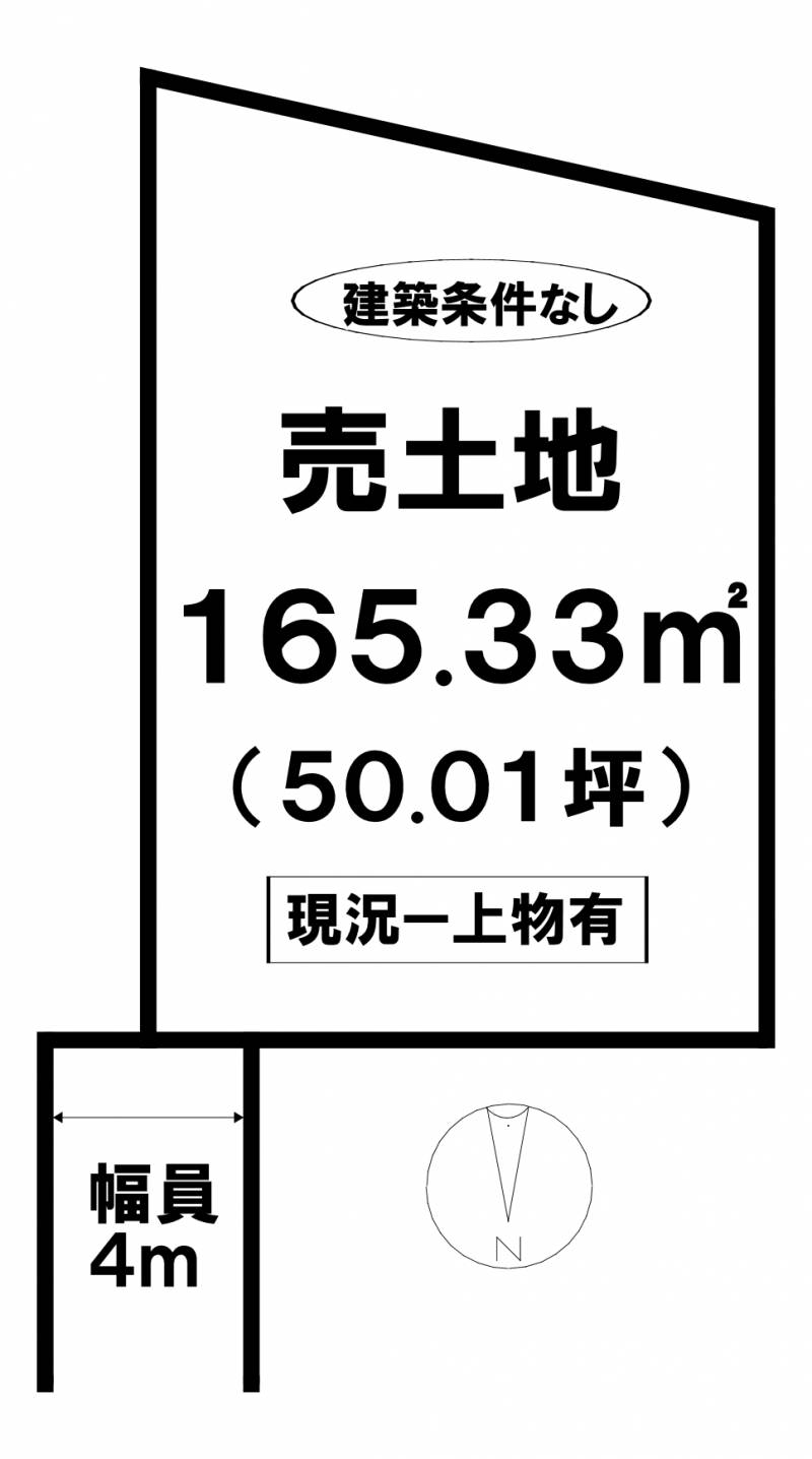 松山市保免西  の区画図