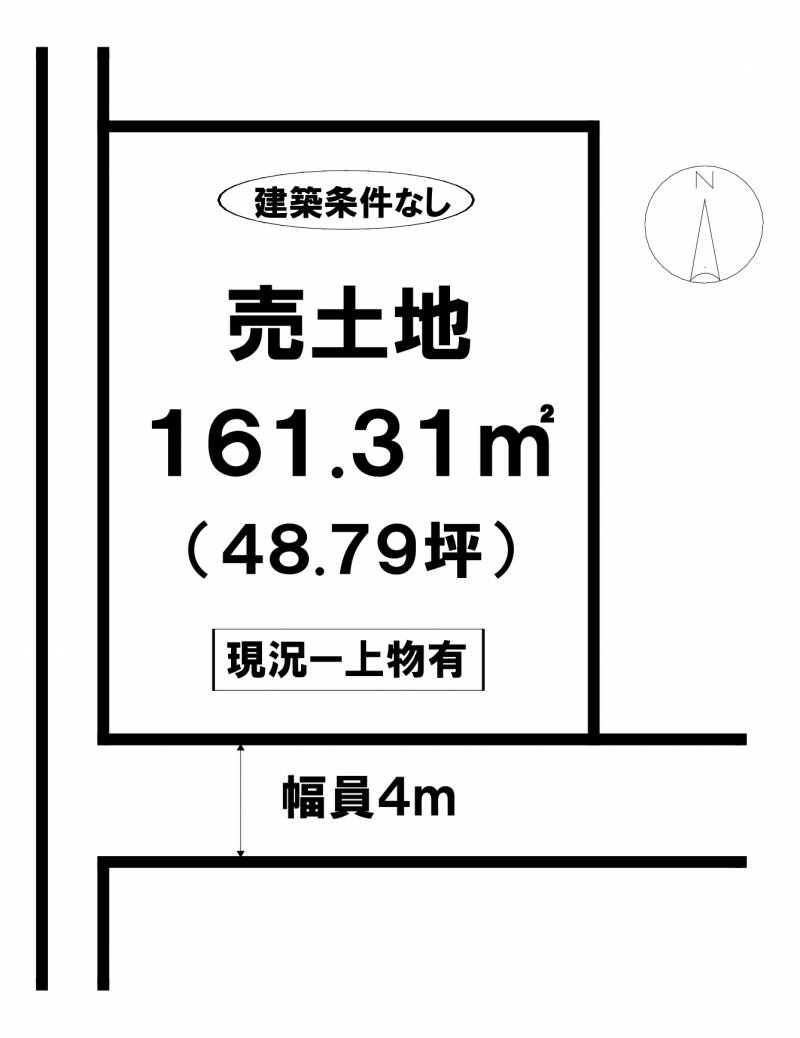 松山市保免西  の区画図