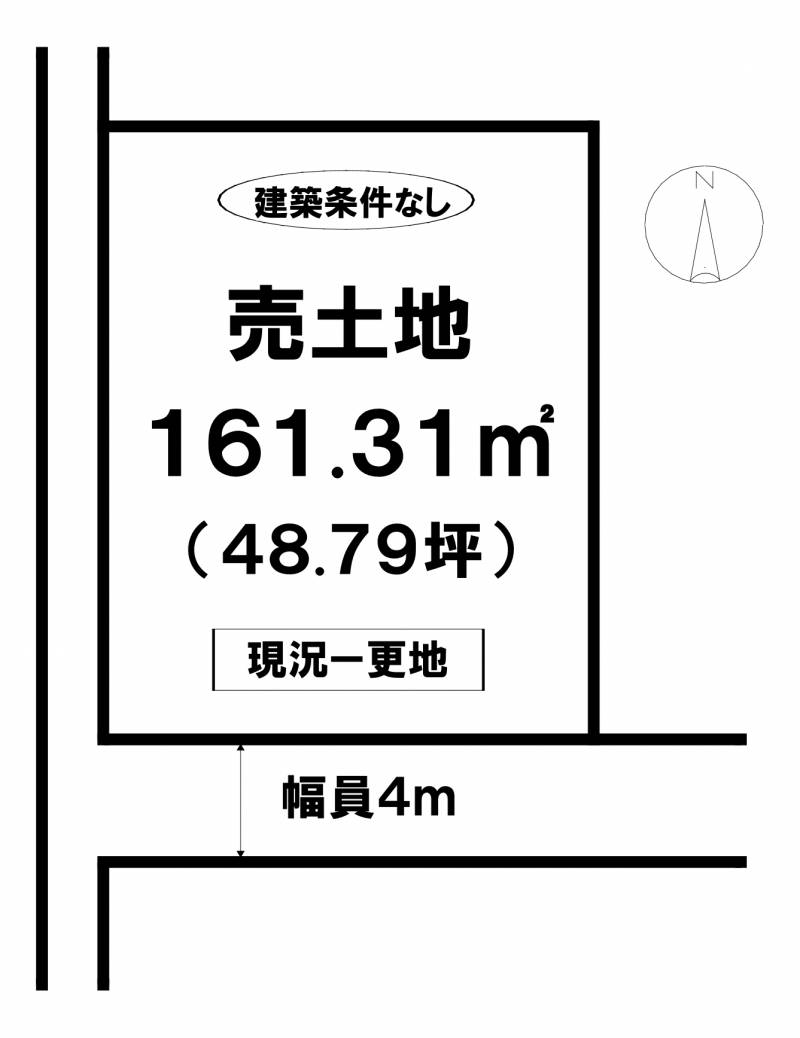 松山市保免西  の区画図