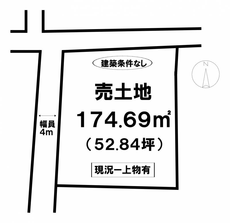 松山市道後今市  の区画図