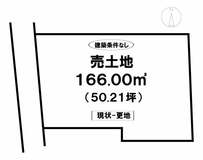 松山市朝美  の区画図