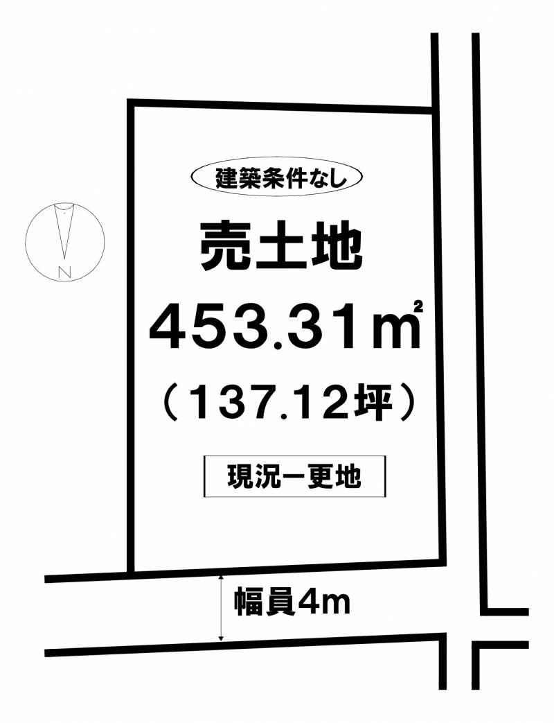 松山市馬木町  の区画図