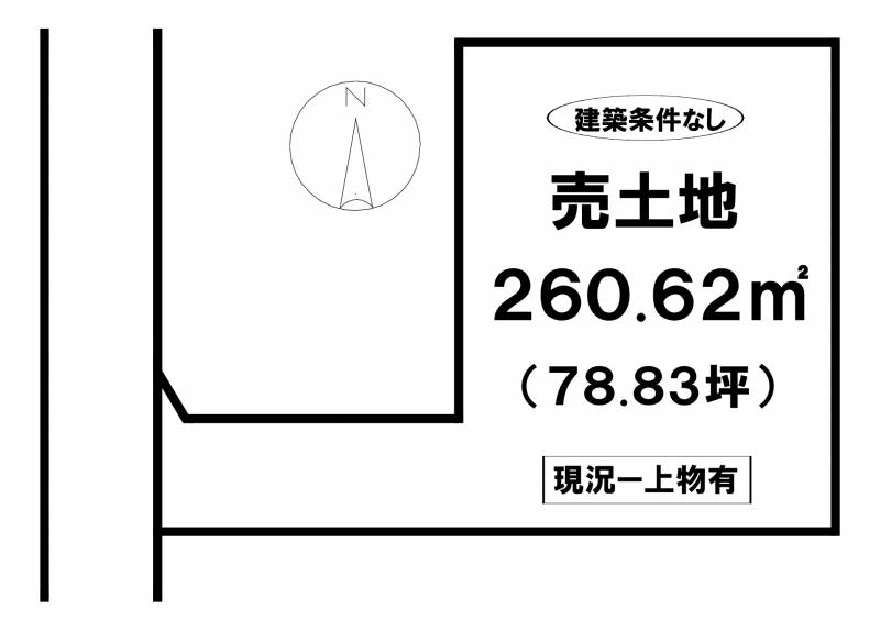 松山市余戸西  の区画図