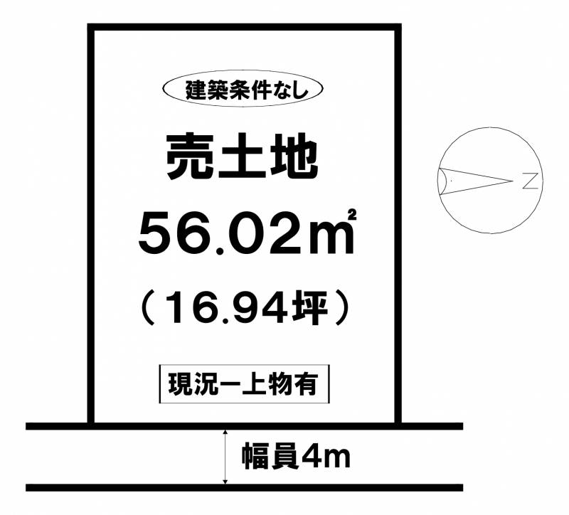 松山市美沢  の区画図