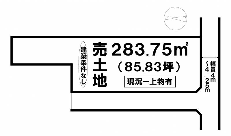 松山市堀江町  の区画図