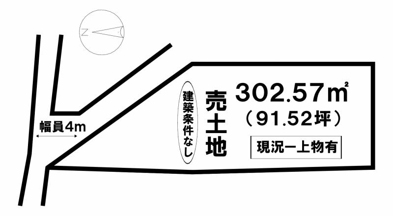 松山市石手白石  の区画図