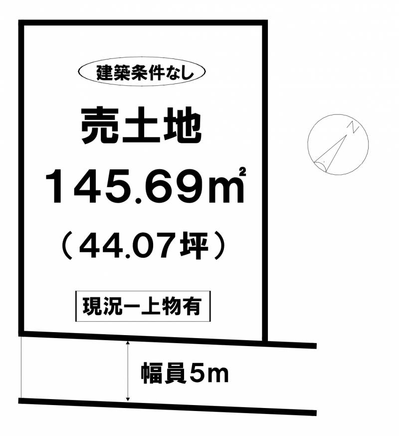 松山市堀江町  の区画図