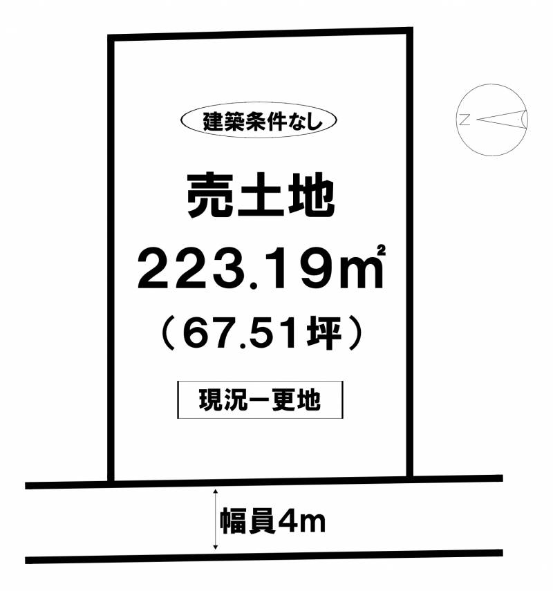 松山市別府町  の区画図