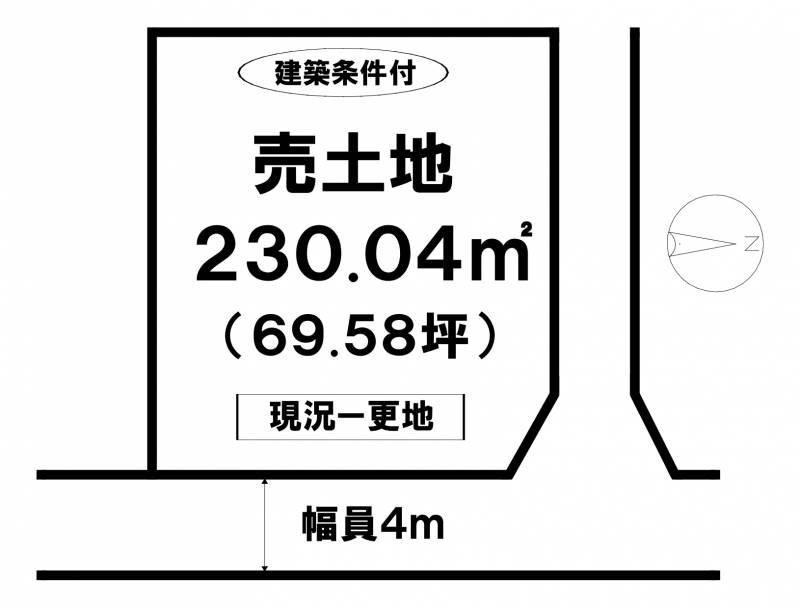 松山市余戸南  の区画図