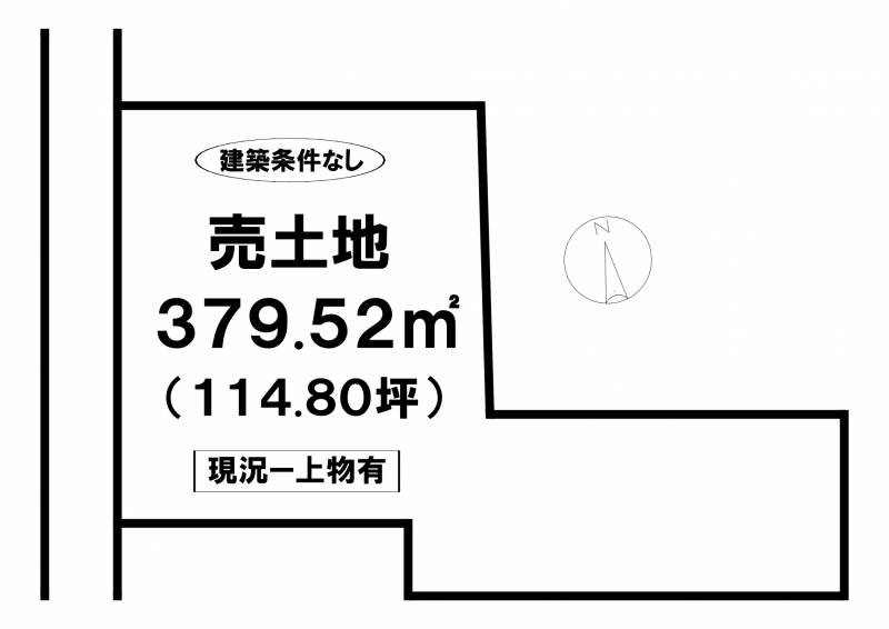 松山市山西町  の区画図