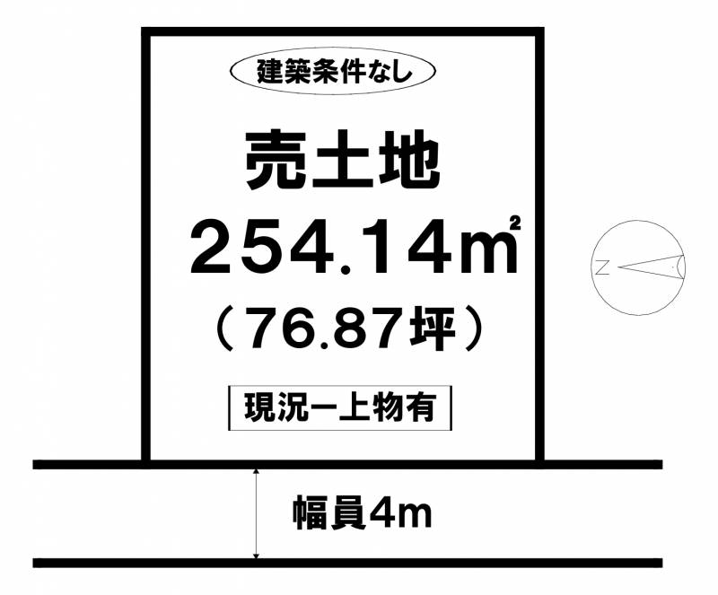 松山市余戸東  の区画図