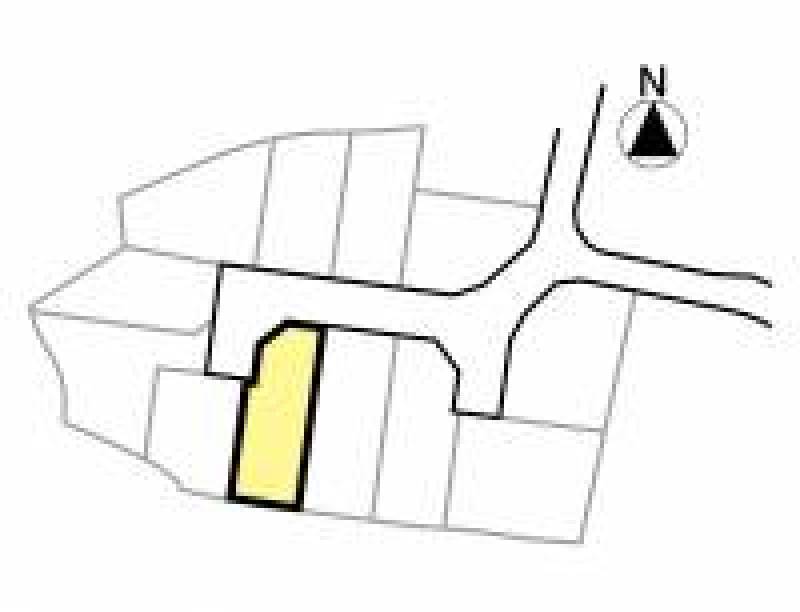 伊予郡砥部町高尾田 伊予市砥部町高尾田5号地の区画図