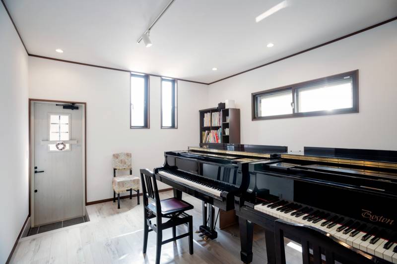 美しく快適なピアノ教室のある住まい
温かな暮らしの音色に包まれて 画像7枚目