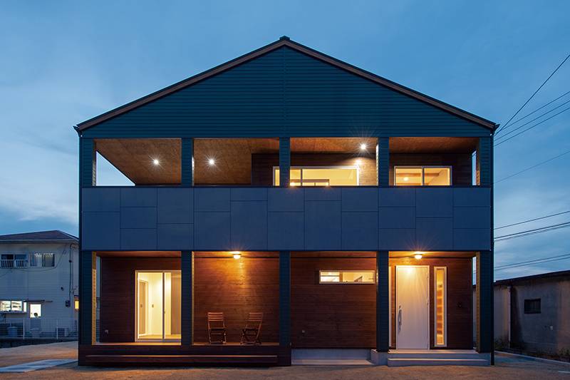 株 富山総合建築の住宅実例 機能性とデザイン性が両立したシンプルモダンな家 香川の家