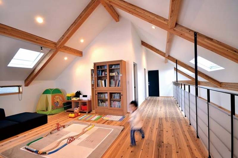 ひろびろ開放的空間で家族がのびのび暮らせる家 画像8枚目