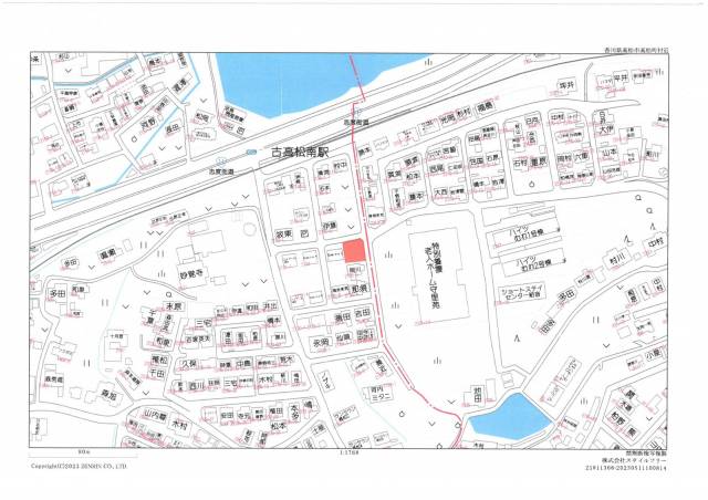 高松市高松町2136-1 高松町月極駐車場 の平面図