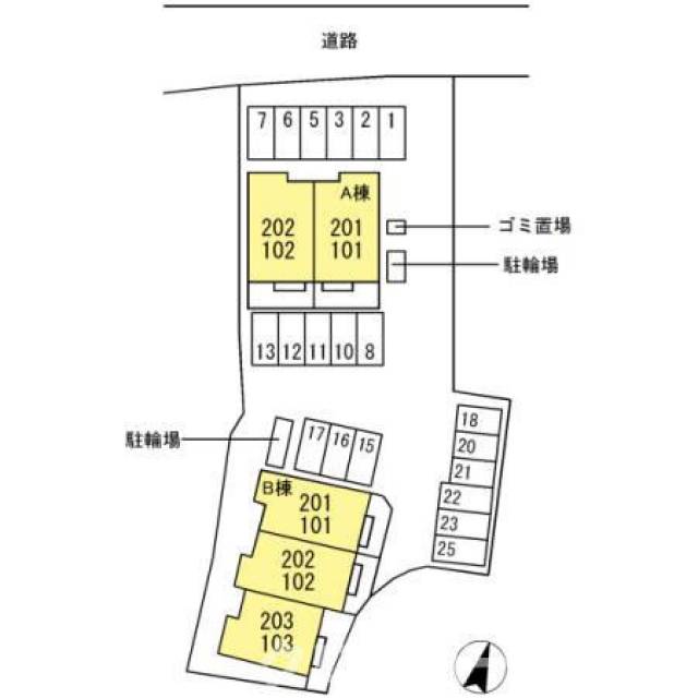 香川県綾歌郡宇多津町大字東分 セジュール澄Ⅱ B棟 103 物件写真1