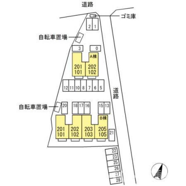 香川県坂出市川津町 エスポワールメゾン B棟 103 物件写真1