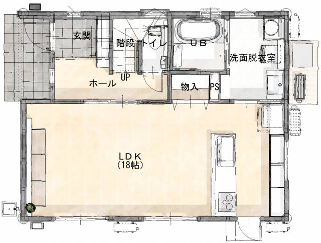 木田郡三木町氷上字北中川1468番5 木田郡三木町氷上 一戸建 アイタウン氷上モデルハウス２号地 物件写真1