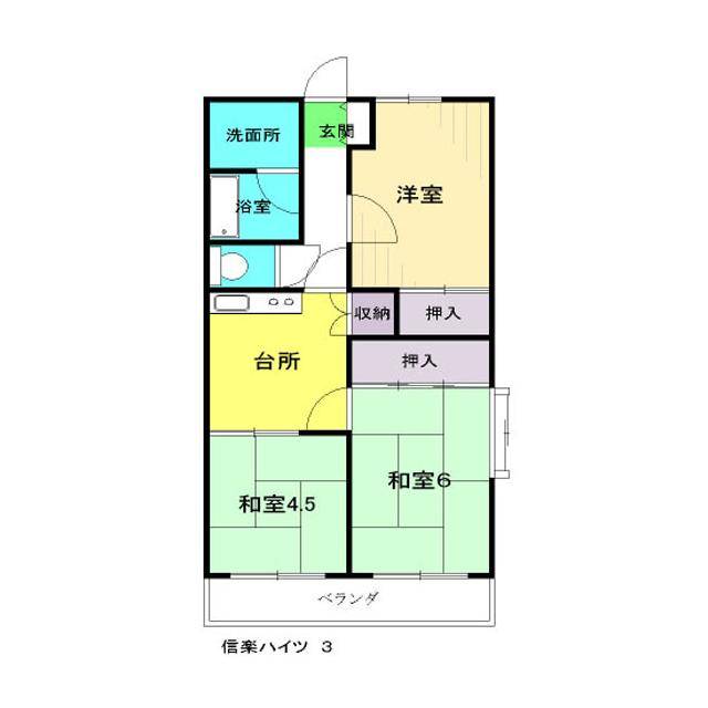 信楽ハイツⅢ 画像1枚目