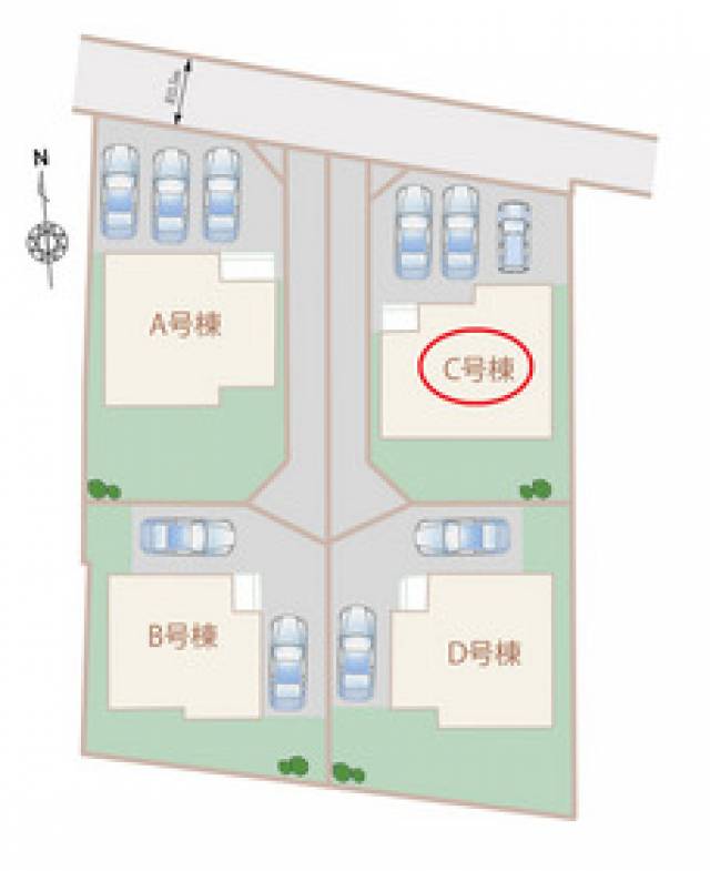 松山市西垣生町 松山市西垣生町 一戸建 C号棟 物件写真1