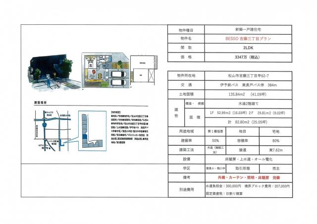 松山市吉藤３丁目 松山市吉藤 一戸建  物件写真1