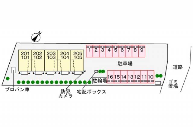 吾川郡いの町波川544-4 Ｇｒａｐｅ・Ｇａｒｄｅｎ 201 物件写真1