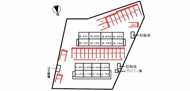 南国市岡豊町小蓮748-1 ハイツ久得ⅡＢ 201 物件写真1