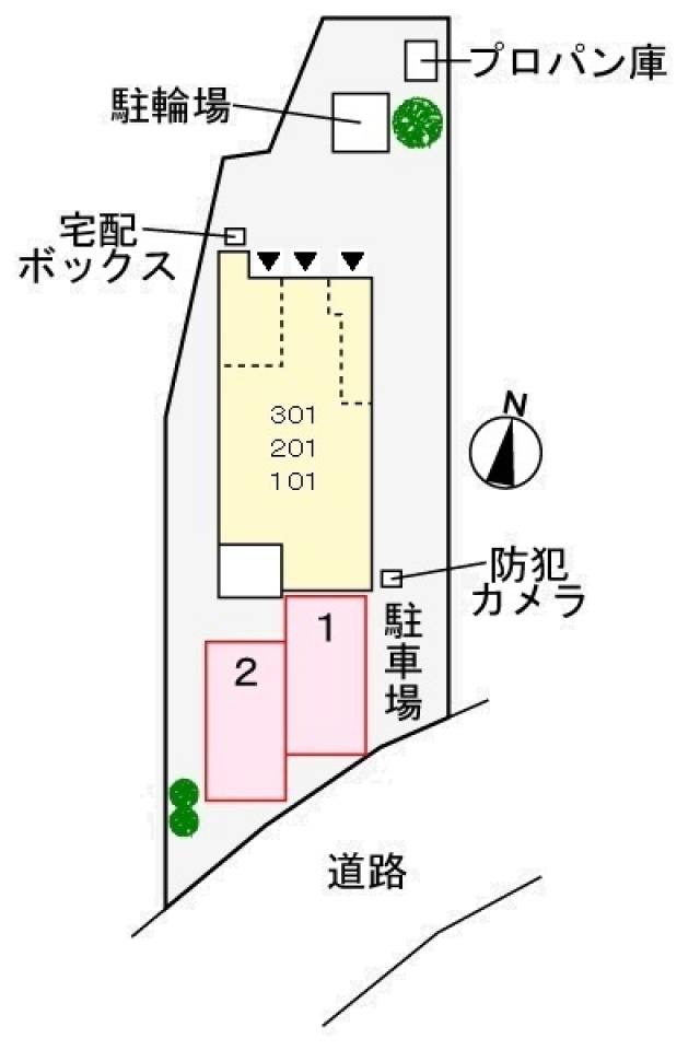 高知市北秦泉寺80-1 サンリット松葉 101 物件写真1