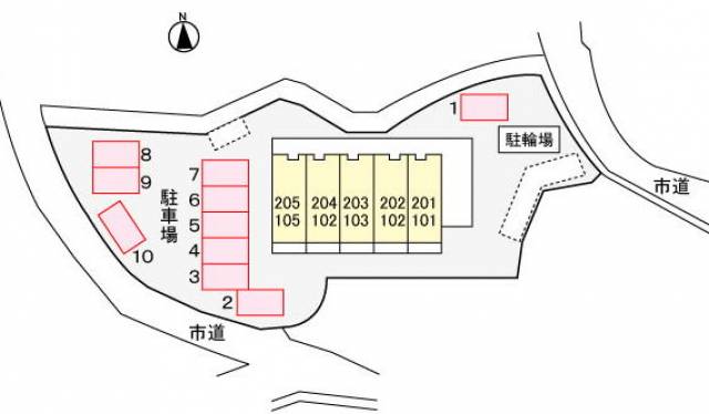 高知市朝倉丁 クレメント・ヒル 102 物件写真1