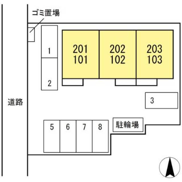 高知県高知市南久万 メイリーシェン 103 物件写真1