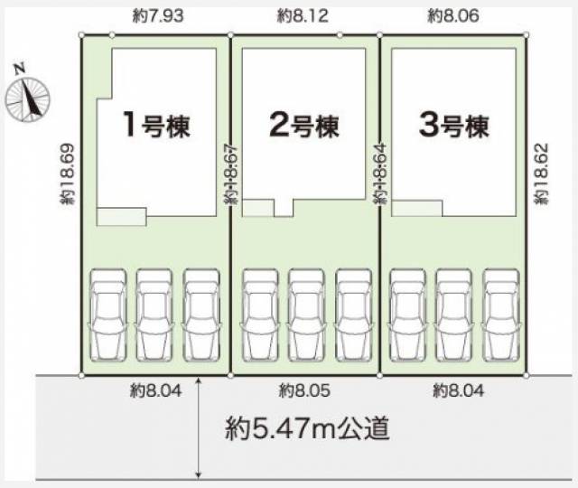 高知市瀬戸東町3-363 高知市瀬戸東町 一戸建 （5期3棟1） 物件写真1