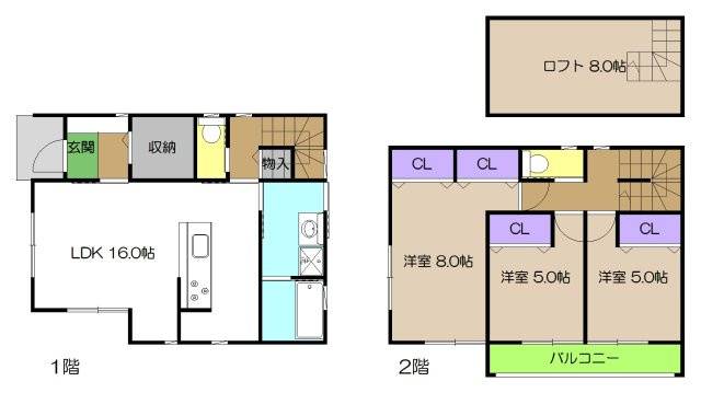 高知市新屋敷 一戸建画像1枚目