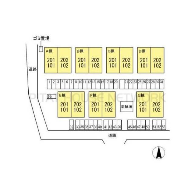 高知県高知市介良乙 アムール　E棟 3 物件写真1