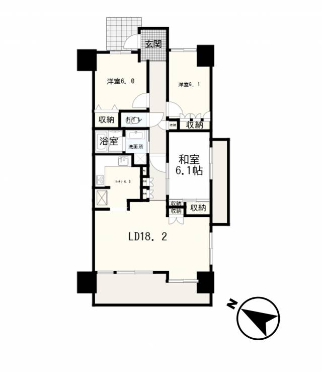 サーパス通町二番館　★売マンション★画像1枚目