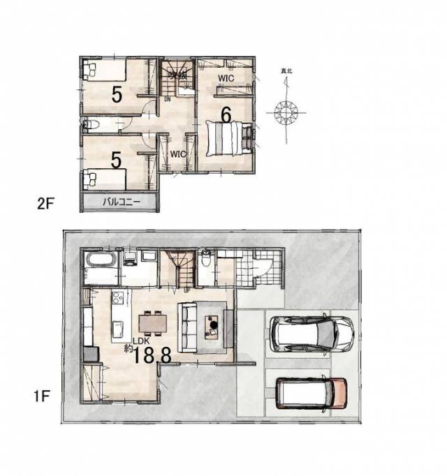 松山市南斎院町 一戸建画像1枚目