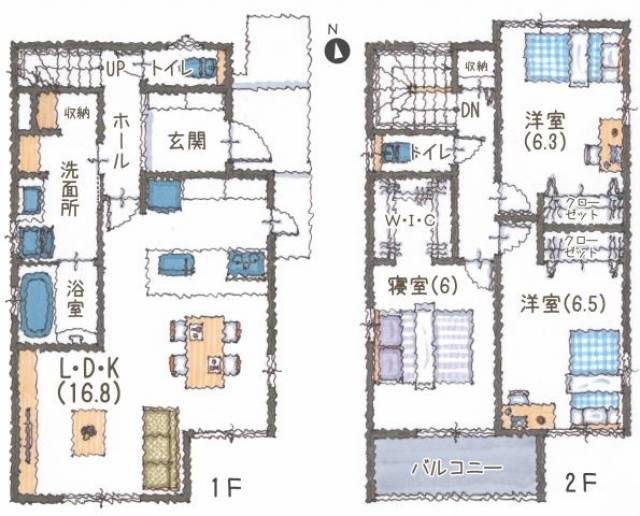 松山市衣山 一戸建画像1枚目