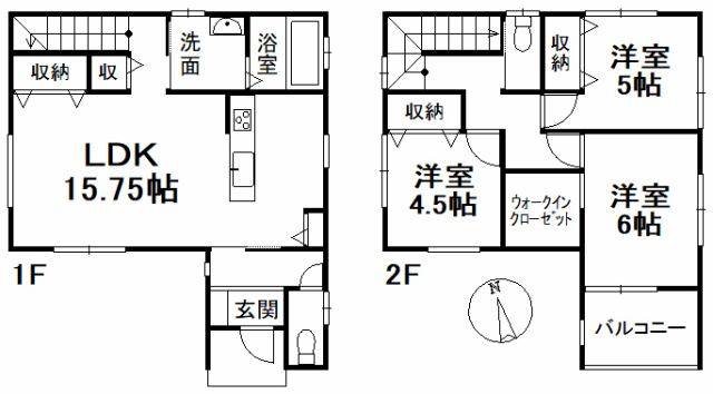 松山市山西町 一戸建画像1枚目