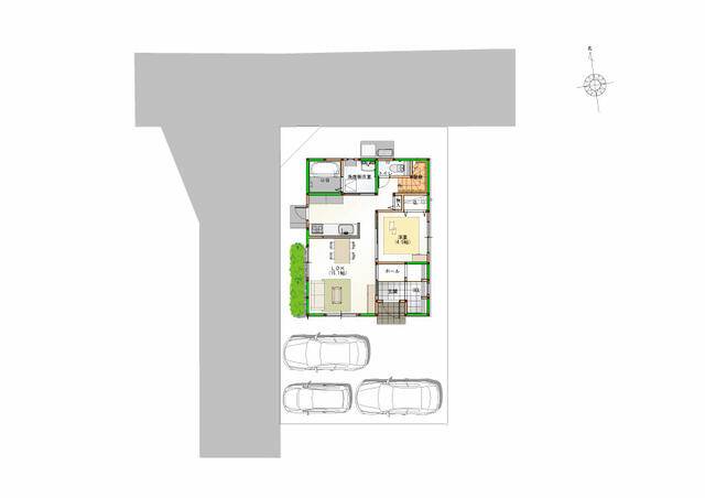 松山市保免中1丁目 松山市保免中 一戸建  物件写真1