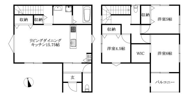 松山市山西町 一戸建画像1枚目