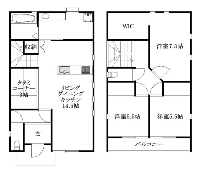 松山市石風呂町 一戸建画像1枚目