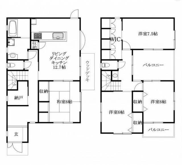 松山市柳井町 一戸建画像1枚目