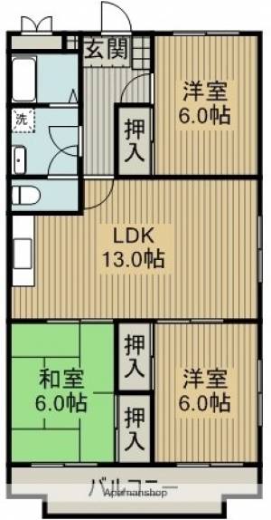 ＤａｎｄＣｃｏｍ 305の間取り画像