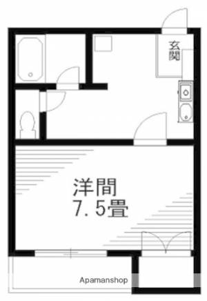 グランシャトー青山　西棟II 205の間取り画像