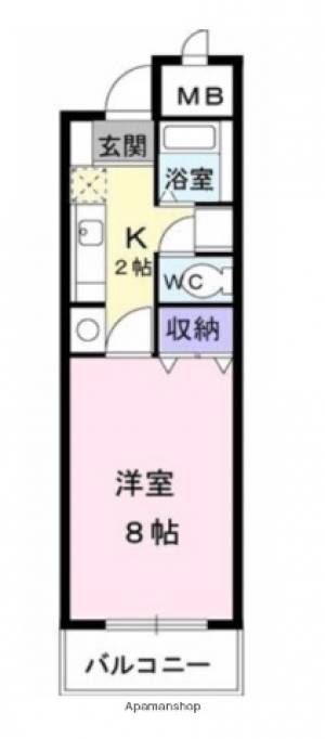 グランビアタムラ　Ｃ 107の間取り画像