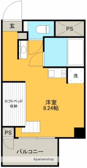 コスモスクエア豊中 403の間取り画像