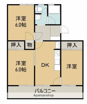 クリスタルハイツ 403の間取り画像